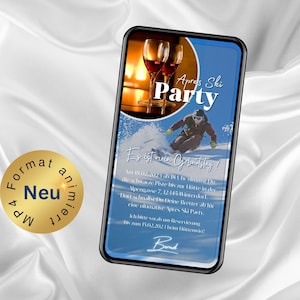 eCard Apres Ski Party personalized