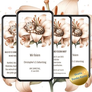 パーソナライズされたデジタル子供の誕生日招待状、eCard 誕生日パーティー、WhatsApp 招待状、電子誕生日招待状子供