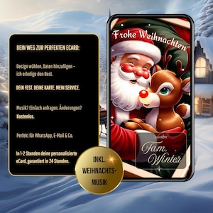 Tarjeta de felicitación Feliz Navidad, tarjeta de Navidad digital eCard, tarjeta de Navidad digital, eCard Navidad WhatsApp, eCard Feliz Navidad