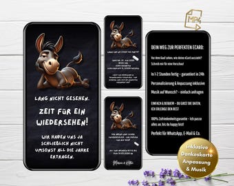 Funny digital invitation for class reunions | WhatsApp get-together | eCard reunion | Invitation card for school friends meeting