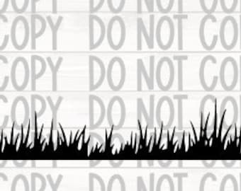 Grass Lawn SVG, SVG cut file, Instant Download,Lawn SVG