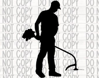 Lawncare Trimmer SVG, Weedeater SVG
