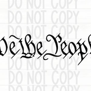 We The People Svg, we the people, American SVG, Merica Svg