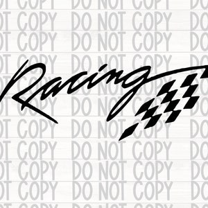 RACING SVG, Racing font svg, Racing words