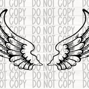 Angel Wings SVG, Angel SVG