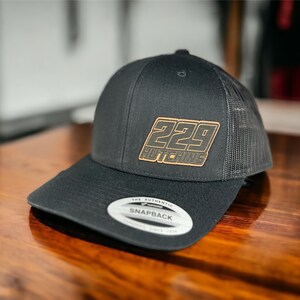 Race Name and Number Hat , Your racing name Hat , Racing Logo Hat, Race Number Hat image 5