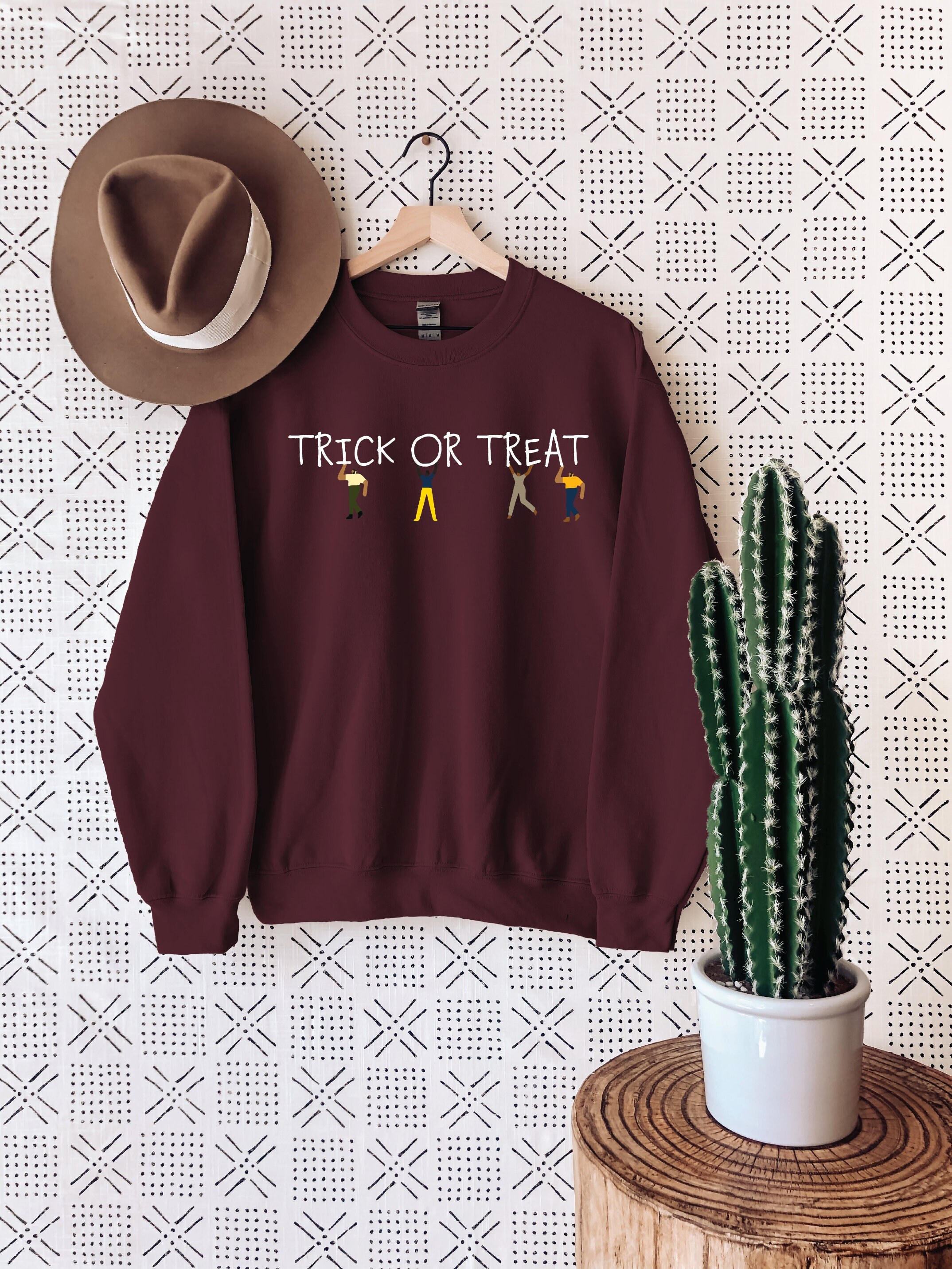 Discover Trick Or Treat Sweatshirt, Halloween Sweatshirt