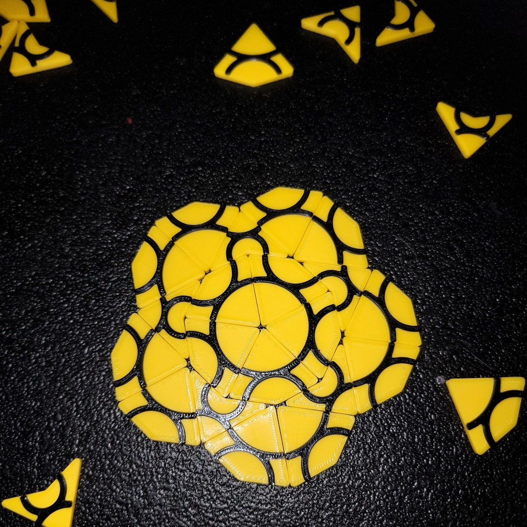 Penrose Kite & Dart P2 Tiles W/ Circular Arcsstem Educational Etsy