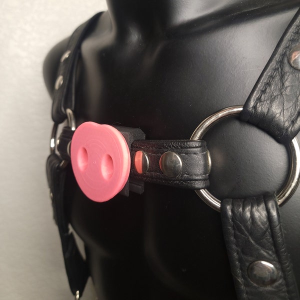 Baylon The Truffle Pig - Pig Snout Themed Chest Harness Emblem Symbol : The Ultimate Piggy Play Accessory