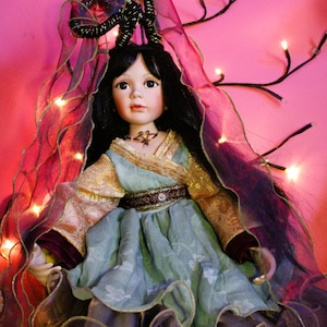 Shallah, the Marid Djinn of Elegance and Abundance Haunted Doll  - LunasINN