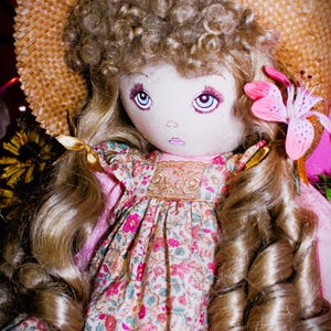 Emma Haunted Plush Doll - Positive Spirit, Child Spirit, Farm, gentle, Sweet - LunasINN