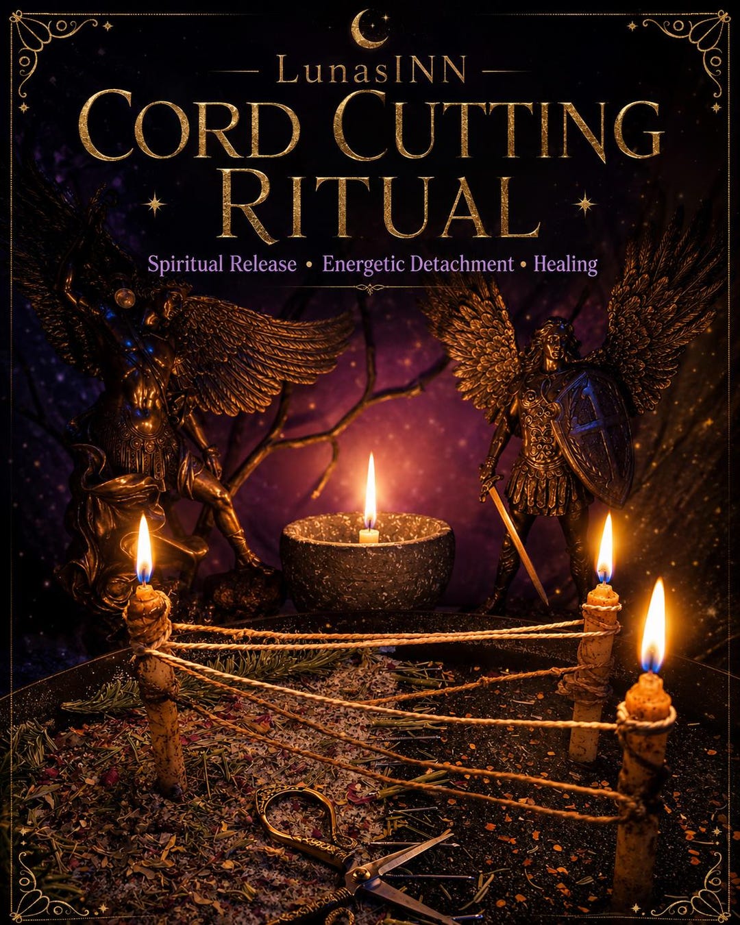 Cord Cutting Ritual | Spiritual Release, Energetic Detachment ...