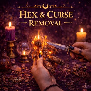 Curse, Hex, Evil Eye & Jinx Removal Service - 7 day Spell  - Negative Energy Removal – LunasINN