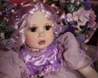 Wisp the magical Fae will-o-wisp Haunted Doll -  3rd eye opening, orbs of light, Night Sky Watcher - LunasINN
