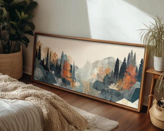 Panoramic Landscape Framed or Unframed Canvas Wall Art Prints
