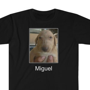 Miguel meme shitpost unisex t-shirt