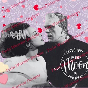 Frankenstein: A Love Story Sublimation Layout Tumbler Design