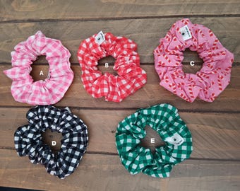 Regular Christmas Scrunchies