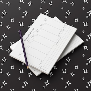 HaShavuah Planner | Minimalist Jewish Weekly Planner | Judaica Stationery