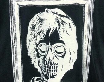 Rare Vintage Number (n)ine John Lennon Skull Tee / the Beatles