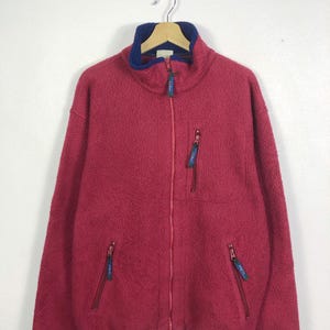Rare Vintage L.L. Bean Zipper Fleece Jacket