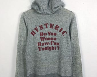 Seltenes Vintage Hysteric Glamour Zipper Hoodie Sweatshirt / Nummer neun comme des garcons yohji yamamoto