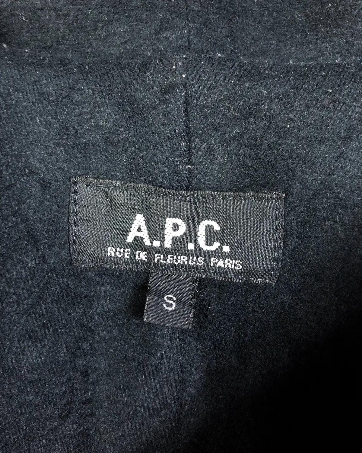 Rare Vintage A.P.C. Half Zip Hoodie Made in France - Etsy Israel