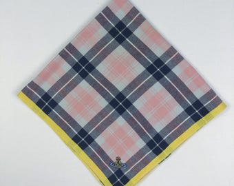 Seltenes Vintage Vivienne Westwood Embroidery Bandana Taschentuch
