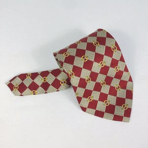 Seltene Vintage Guginchy Monsieur Seidenkrawatte