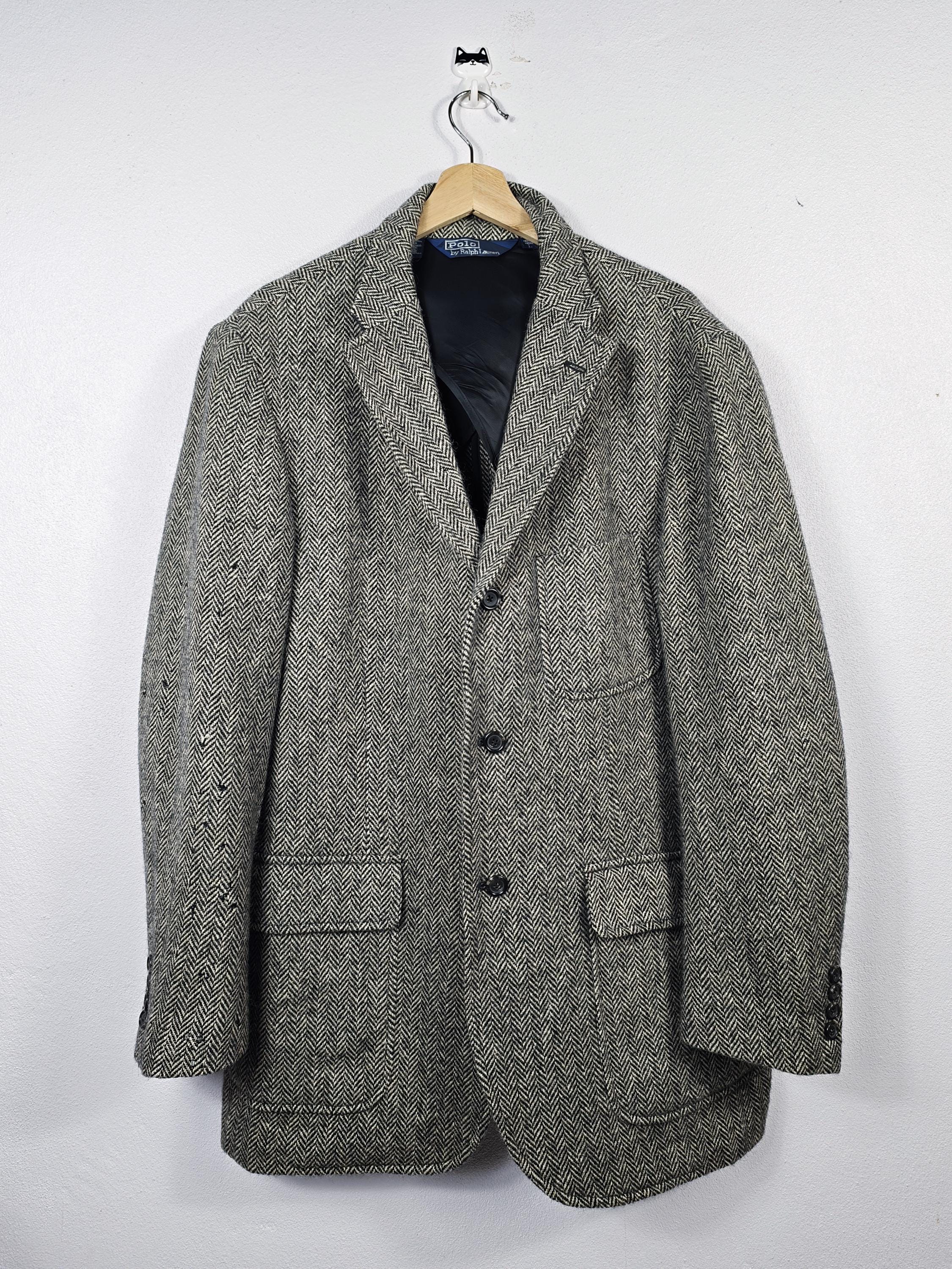 Vintage Burberry Tweed Jacket - Etsy