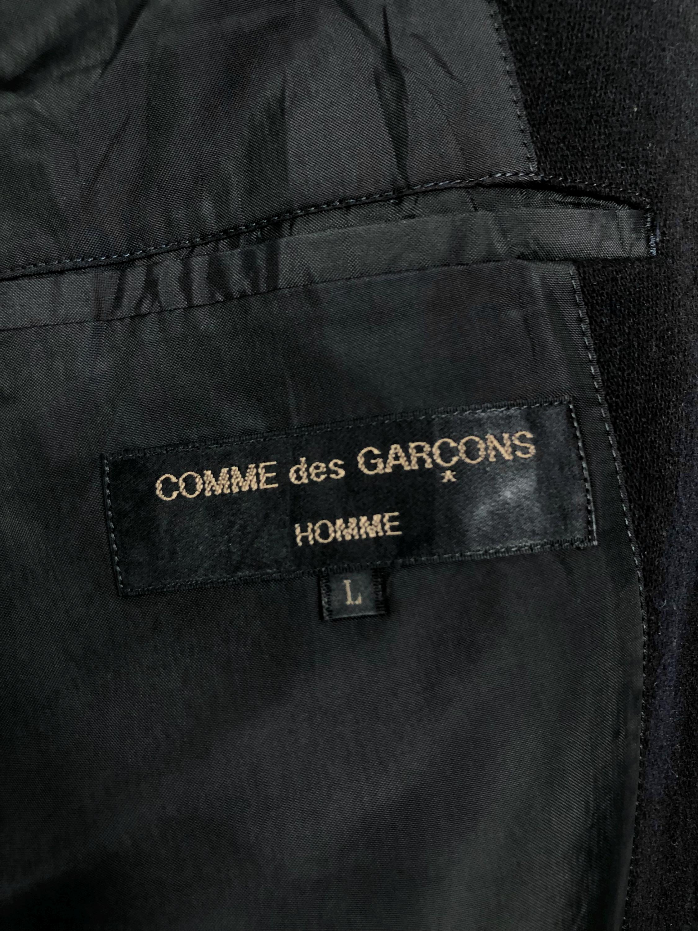 Vintage Comme Des Garcons Homme AD1996 Wool Jacket Made in Japan 