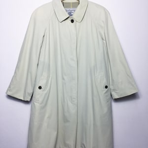 Rare Vintage 90s Burberrys Trench Coat Jacket