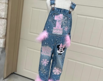 Minnie Maus Overall