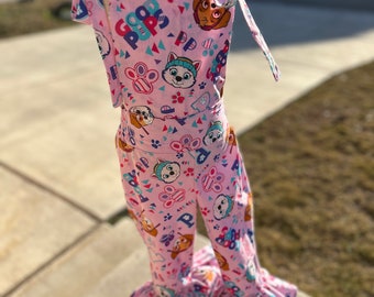 Girls Paw Patrol Romper Long Pants