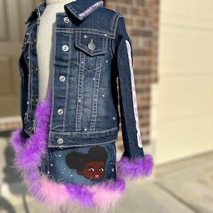 Custom Gracie’s Corner Denim  Set
