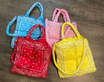Bandana Tote Bags