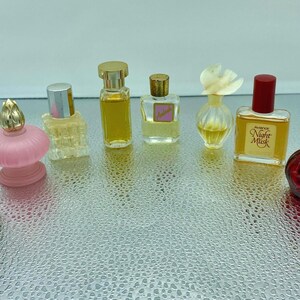 Avon Vintage Mini Perfumes – Lot of 8 Collectible Bottles With