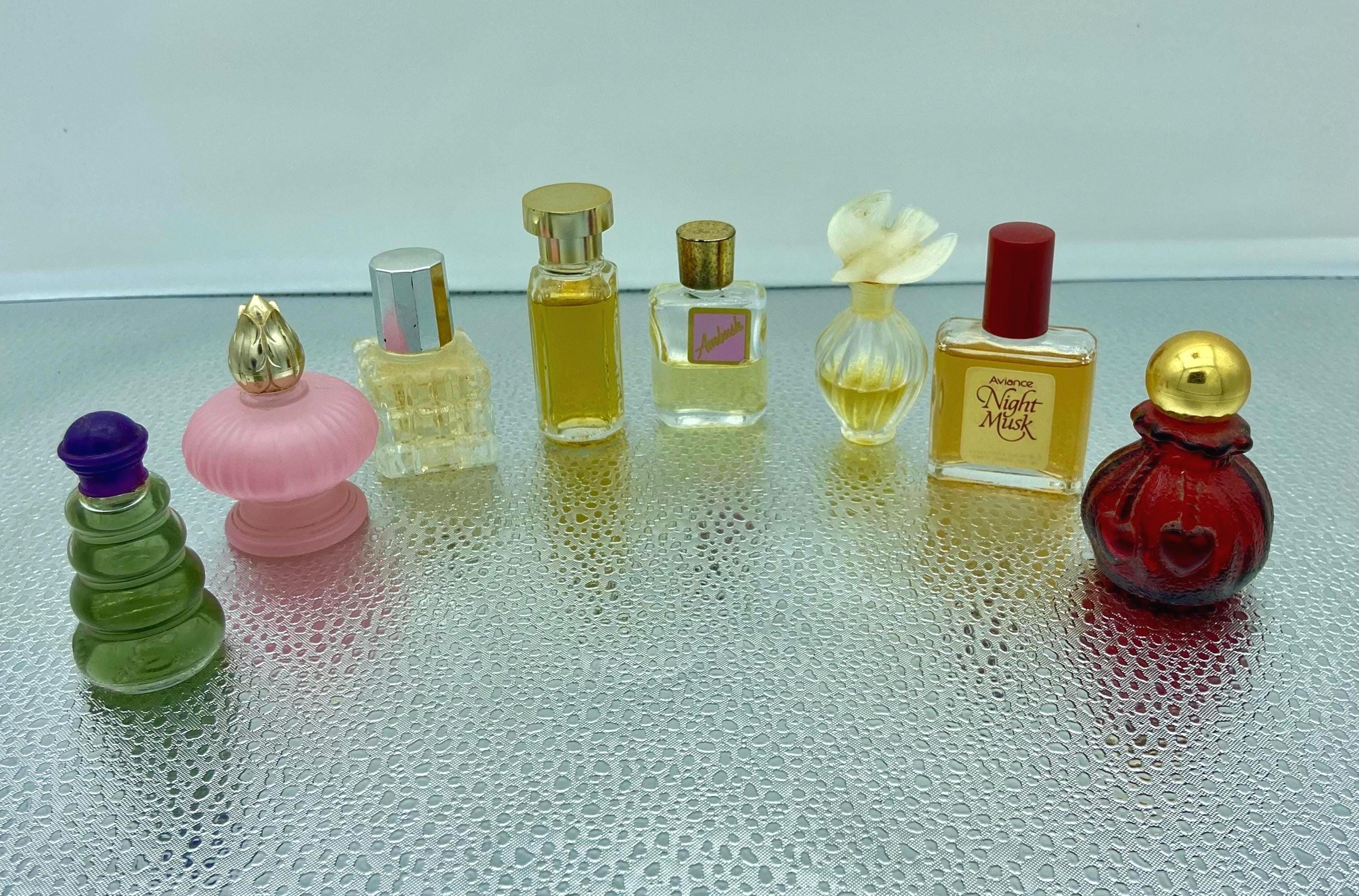 Avon Vintage Mini Perfumes – Lot of 8 Collectible Bottles With