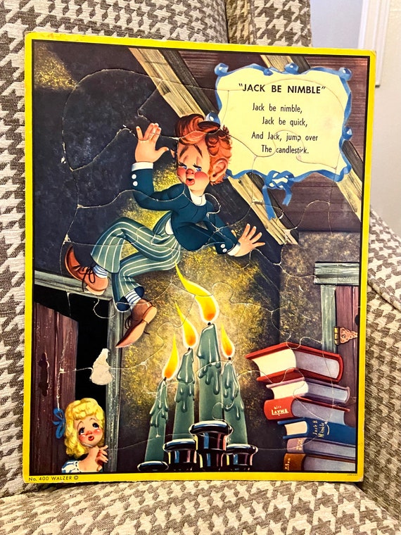 パズル Vintage 1950s 