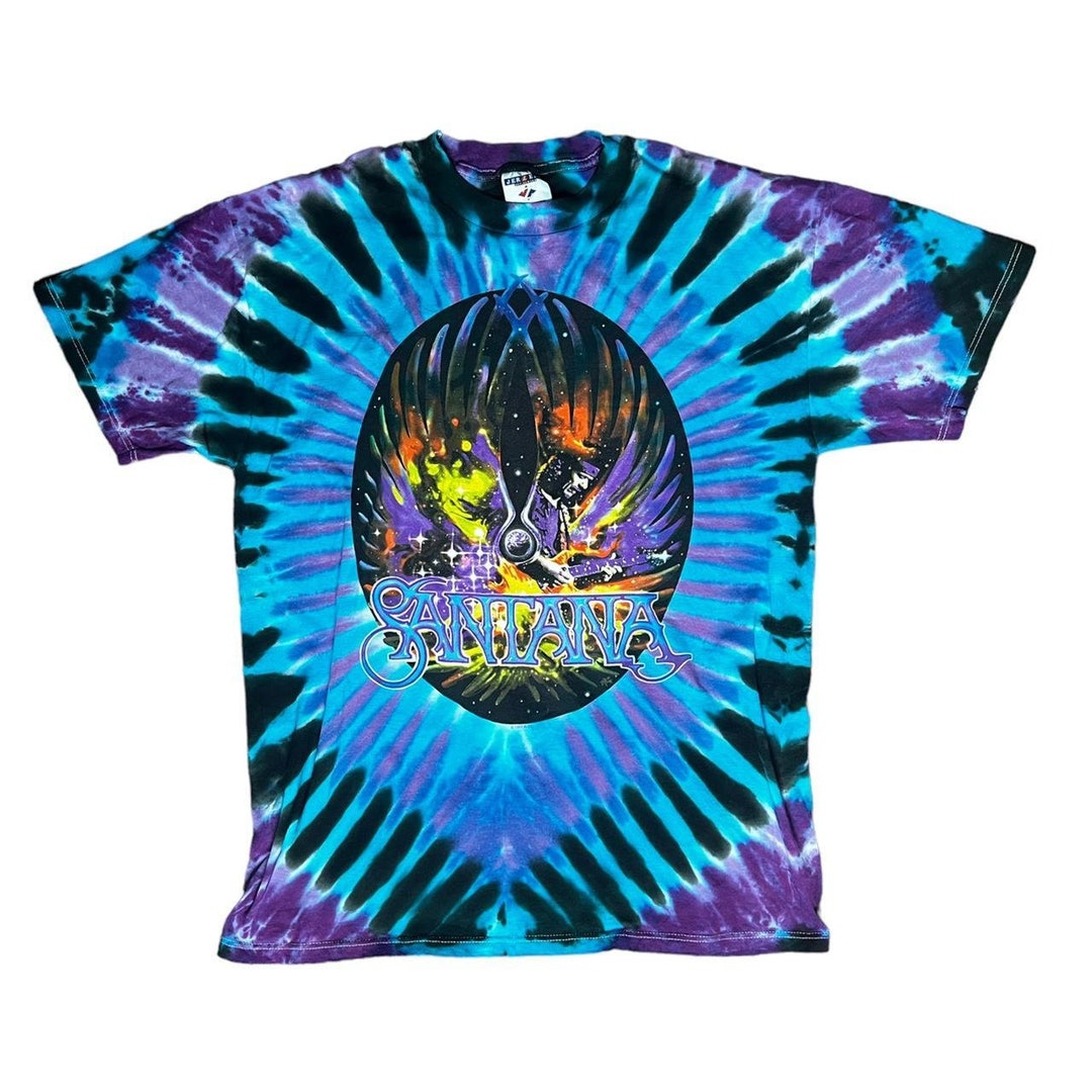santana tie dye shirt