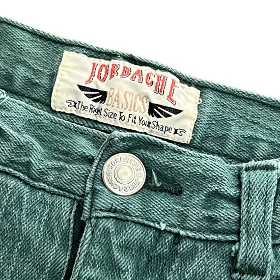 Vintage 1980s Jordache High Rise Tapered Stretch … - image 7