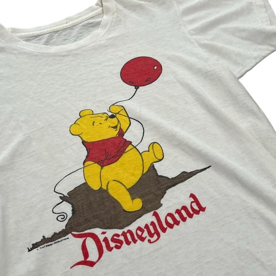 Vintage 1980s Disneyland Pooh on Stump T Shirt - image 6