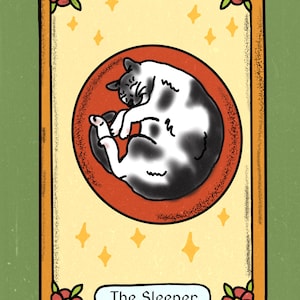 Custom Pet Tarot Card Print