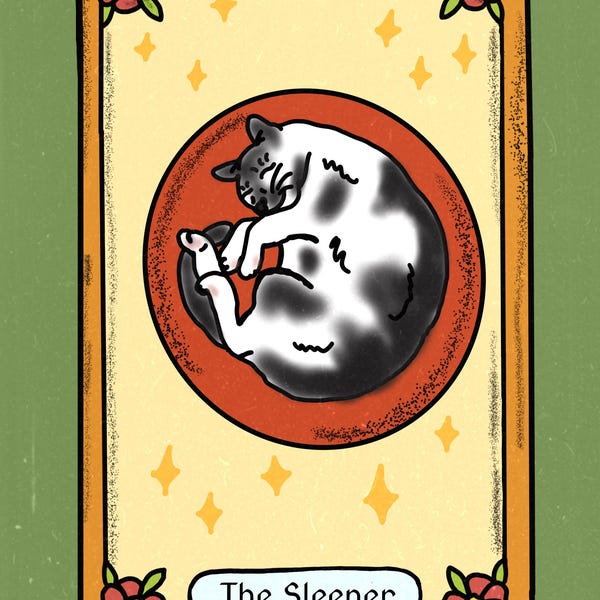 Custom Pet Tarot Card Print