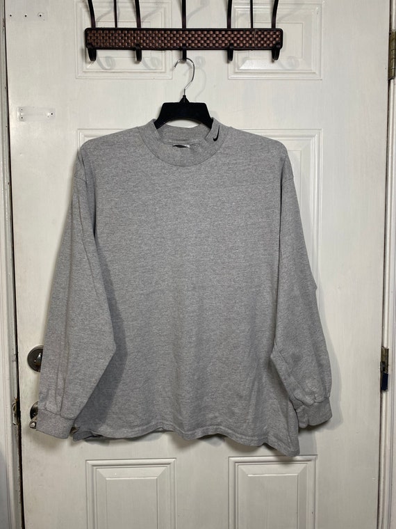 Vintage Grey Nike Long sleeved T shirt Size XL