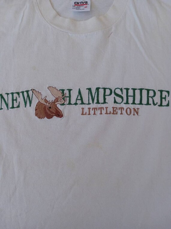 Vintage New Hampshire Littleton T-shirt - image 3