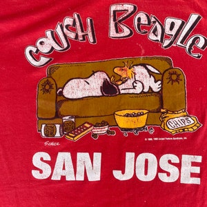 Vintage 1980s Couch Beagle San Jose image 2