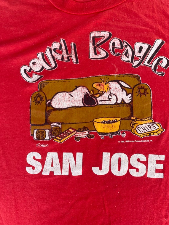 Vintage 1980s Couch Beagle San Jose - image 2