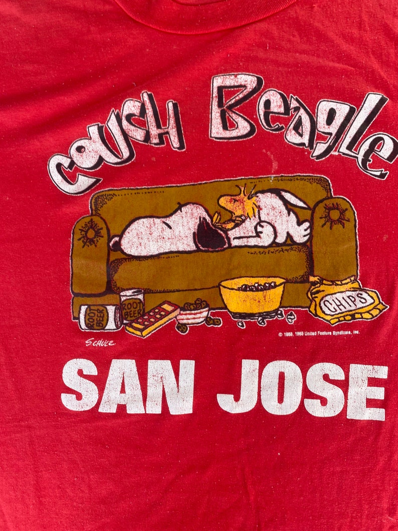 Vintage 1980s Couch Beagle San Jose image 2