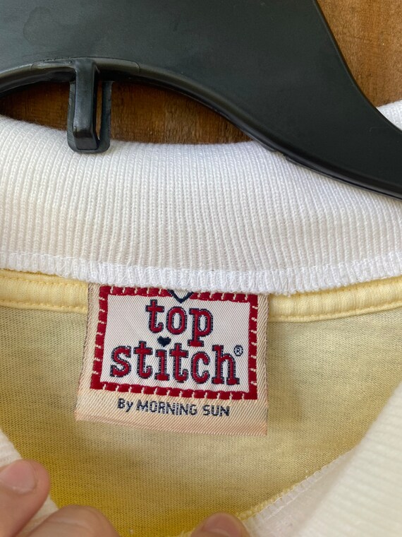 Vintage Morning Sun Top Stitch Flowers and Bees Singl… Gem